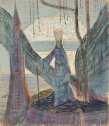 Fairy Tale. From Triptych, 1907. Creator: Ciurlionis, Mikalojus Konstantinas (1875-1911)