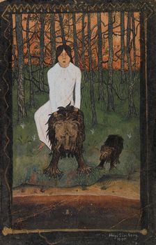 Fairy Tale I, 1895. Creator: Hugo Simberg