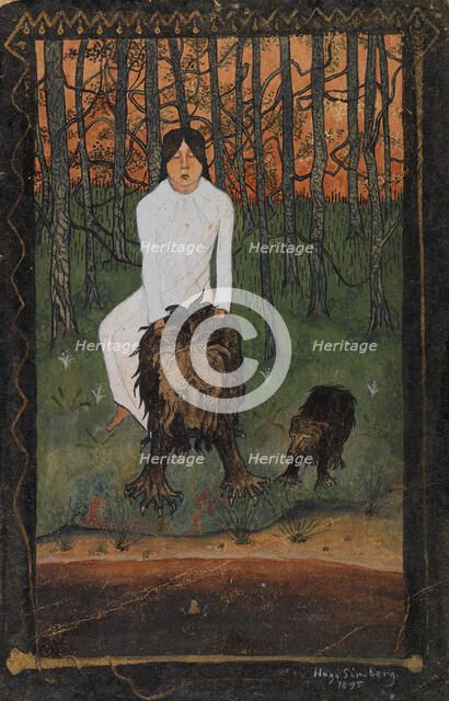 Fairy Tale I, 1895. Creator: Hugo Simberg.