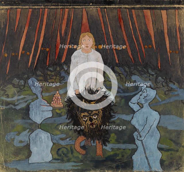 Fairy Tale II, 1896. Creator: Hugo Simberg.