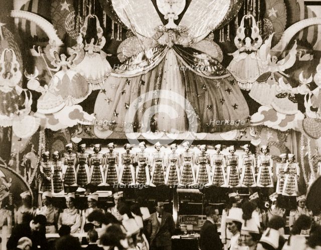 'Fairyland' setting for the draw in the Irish Hospitals' Sweepstake, Dublin, Ireland, c1933. Creator: Unknown.