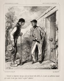 Faite et Gestes du Propriétaire. Creator: Paul Gavarni (French, 1804-1866)