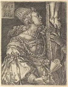Faith, 1528. Creator: Heinrich Aldegrever