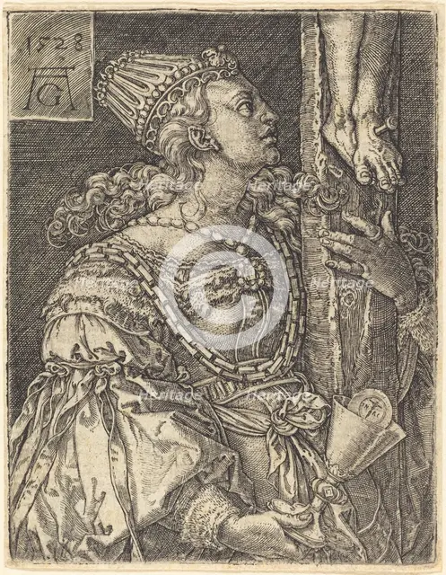 Faith, 1528. Creator: Heinrich Aldegrever.