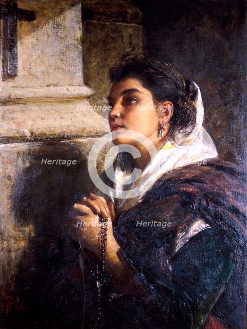 'Faith', 1864. Artist: John Phillip