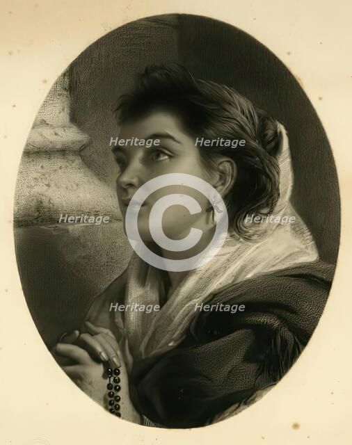 Faith, 1875. Creator: Thomas Oldham Barlow.