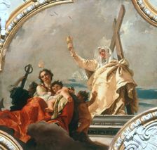Faith, Hope and Charity, 1744. Creator: Tiepolo, Giambattista (1696-1770)