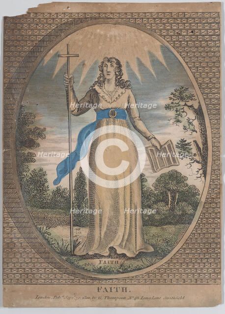 Faith, September 30, 1800., September 30, 1800. Creator: Anon.