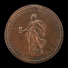 Faith [reverse], 1556. Creator: Giovanni Antonio de Rossi