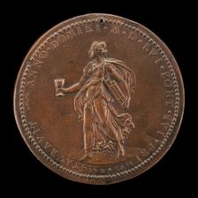 Faith [reverse], 1556. Creator: Giovanni Antonio de Rossi