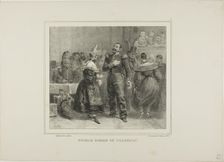 Faithful as a Polish Man!, 1833. Creator: Auguste Raffet