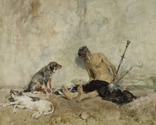 Faithful Friends, 1869. Creator: Mariano Jose Maria Bernardo Fortuny y Carbo