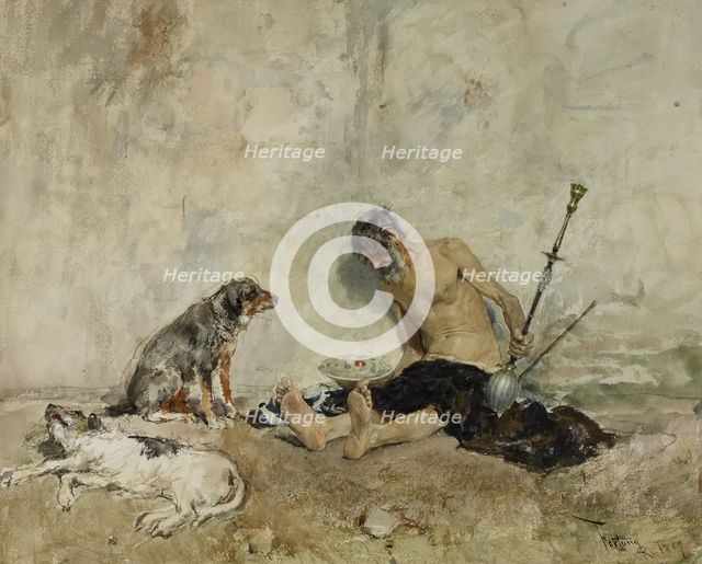 Faithful Friends, 1869. Creator: Mariano Jose Maria Bernardo Fortuny y Carbo.