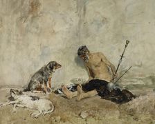 Faithful Friends, 1869. Creator: Mariano Jose Maria Bernardo Fortuny y Carbo