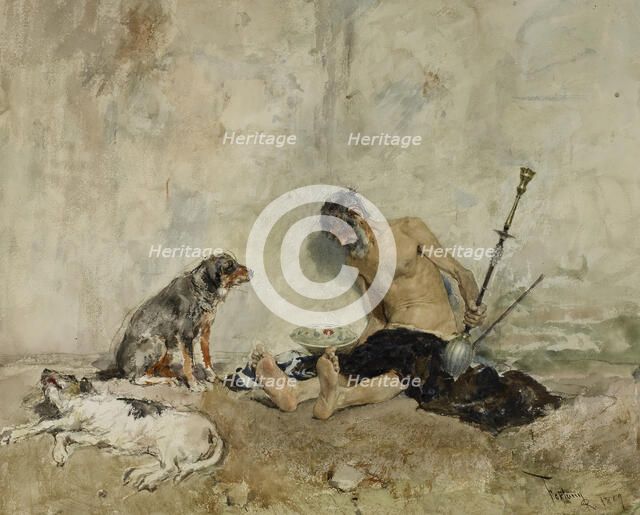 Faithful Friends, 1869. Creator: Mariano Jose Maria Bernardo Fortuny y Carbo.