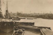 Faithful Ships That Serve London's Need: The Pool from Custom House to Billingsgate c1935. Creator: Unknown