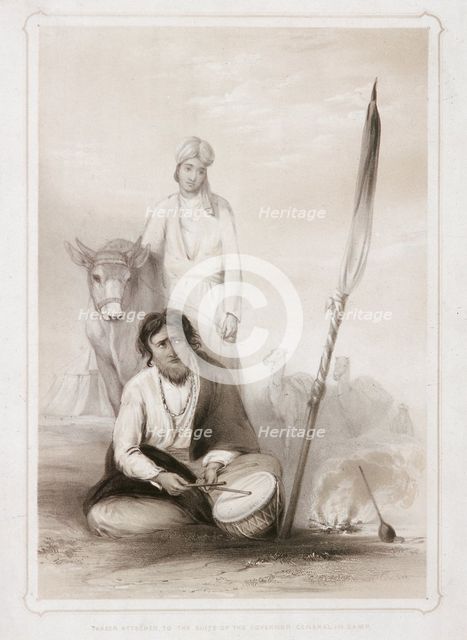 'Fakeer attached to the Suite of the Governor General in Camp', 1844. Artist: Lowes Dickinson