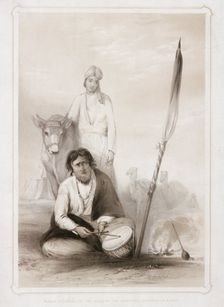 Fakeer attached to the Suite of the Governor General in Camp 1844. Artist: Lowes Dickinson