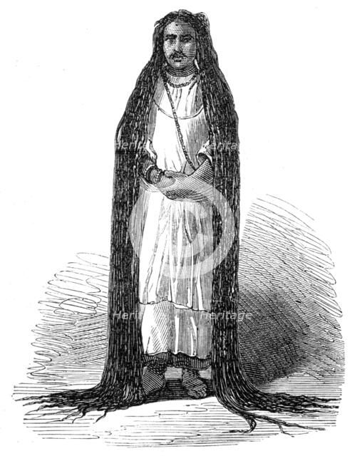 Fakir, or Mussulman saint, of Hoshungabad, Central India, 1864. Creator: Unknown.
