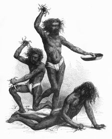 Fakirs Wounding Themselves c1891. Creator: James Grant
