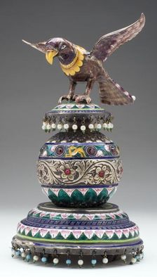 Falcon on a Pedestal, Late 19th century. Creator: Unknown