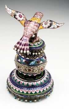 Falcon on a Pedestal, Late 19th century. Creator: Unknown