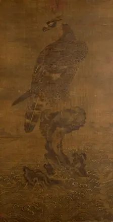 Falcon, between 1368 and 1400. Creator: Unknown