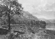 Falcon Crag, Derwentwater c1896. Artist: Alfred Petit
