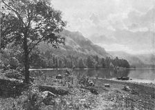 Falcon Crag, Derwentwater c1896. Artist: Alfred Petit
