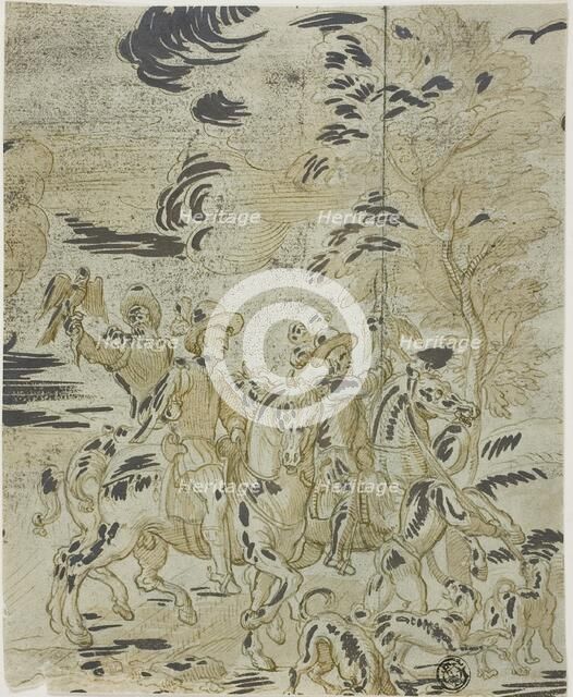 Falcon Hunt, n.d. Creator: Unknown.