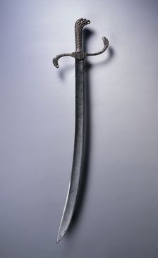 Falchion, blade: 1700s. Creator: Unknown
