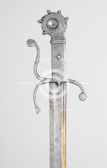 Falchion, Italian, Venice, ca. 1490. Creator: Unknown.