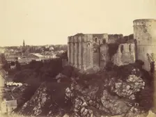 Falaise Castle, 1856. Creator: Alfred Capel-Cure