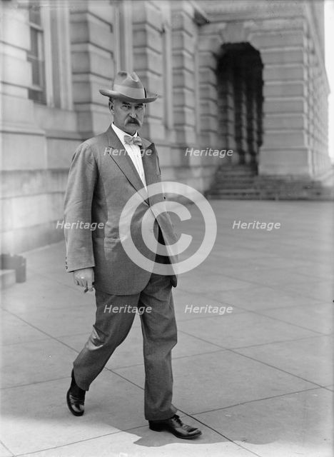 Fall, Albert Bacon, Senator from New Mexico, 1912-1921; Secretary of The Interior, 1921-1923, 1913. Creator: Harris & Ewing.