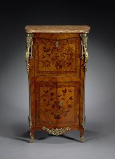 Fall-front Secretary, c. 1765- 1775. Creator: Leonard Boudin (French, 1735-1804), attributed to