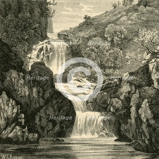 'Fall in the Devil's Glen', 1898. Creator: Unknown.