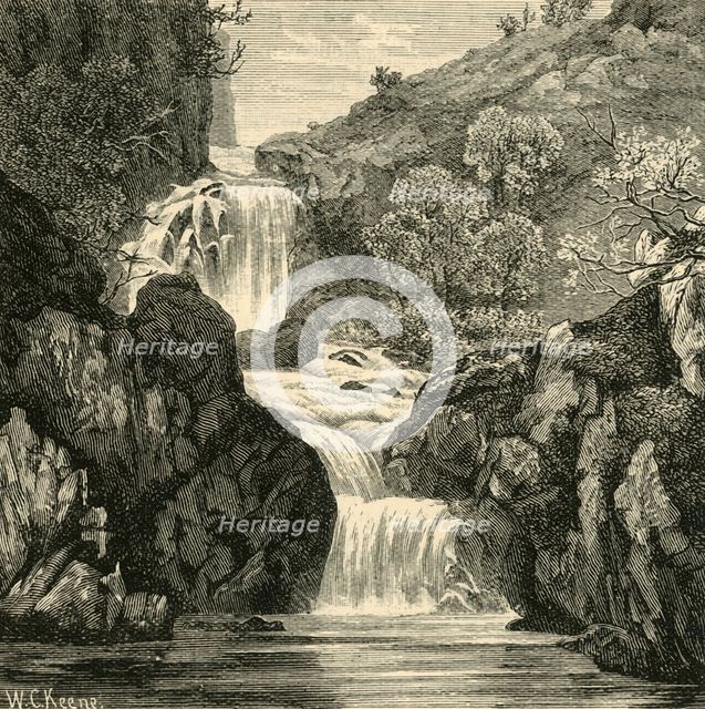 'Fall in the Devil's Glen', 1898. Creator: Unknown.