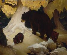 Fall in the Foothills, ca. 1933-1934. Creator: W. Herbert Dunton
