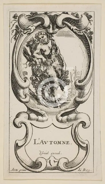 Fall (L'Automne), from 'The Four Seasons', ca. 1641. Creator: Stefano della Bella.