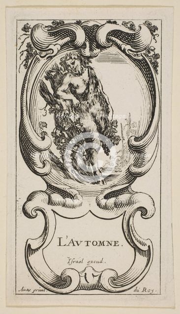 Fall (L'Automne), from 'The Four Seasons', ca. 1641. Creator: Stefano della Bella.