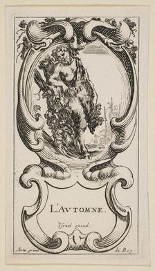 Fall (L'Automne), from The Four Seasons ca. 1641. Creator: Stefano della Bella