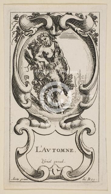 Fall (L'Automne), from 'The Four Seasons', ca. 1641. Creator: Stefano della Bella.