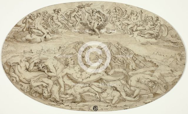 Fall of the Giants, 1550/59. Creator: Unknown.