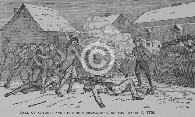Fall of Attucks, 1902. Creator: Unknown.