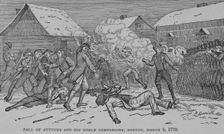 Fall of Attucks, 1902. Creator: Unknown