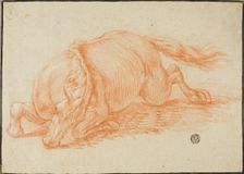 Falling Horse, n.d. Creator: Adam Frans van der Meulen
