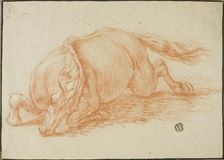 Falling Horse, n.d. Creator: Adam Frans van der Meulen