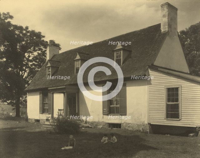 Falls cottage gen. exterior, between 1925 and 1929. Creator: Frances Benjamin Johnston.