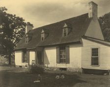 Falls cottage gen. exterior, between 1925 and 1929. Creator: Frances Benjamin Johnston