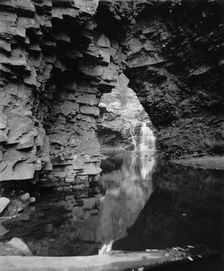 Falls in Nay Aug Glen, Scranton, Pa., c1900. Creator: Unknown